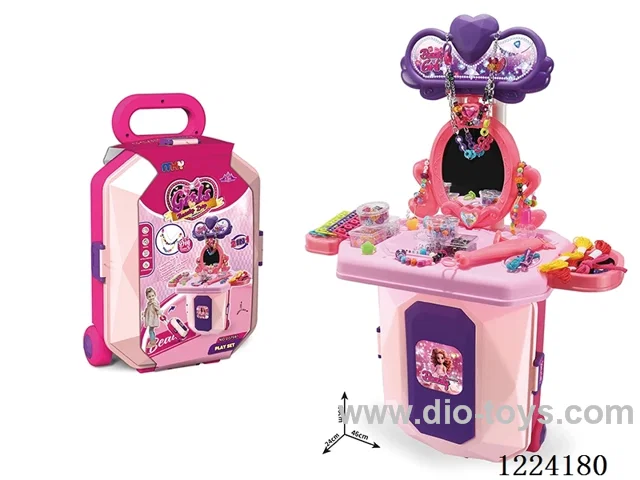 Trolley Case Beaded Jewelry Set