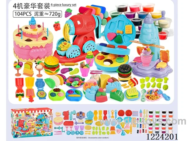 4-in-1 set/cake maker+ice cream maker+noodle maker+hamburger maker