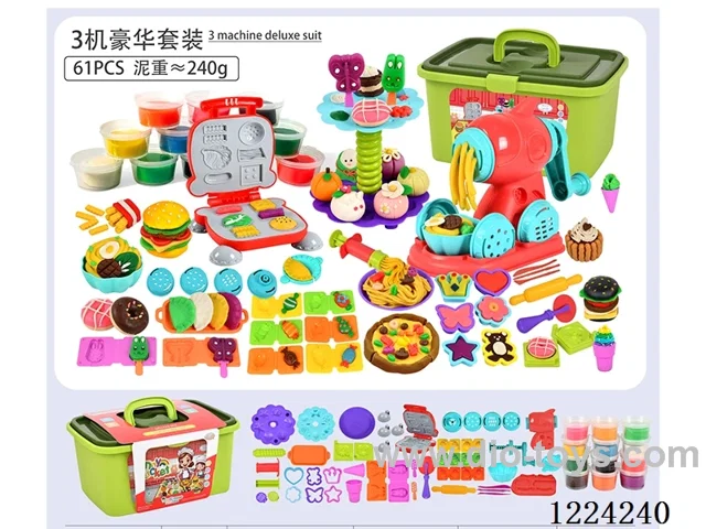 3 Machines Deluxe Set/Storage Bucket Model BB/(55pcs)