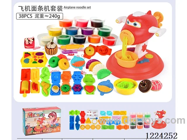 Airplane Noodle Maker Set/Red/(38pcs) )