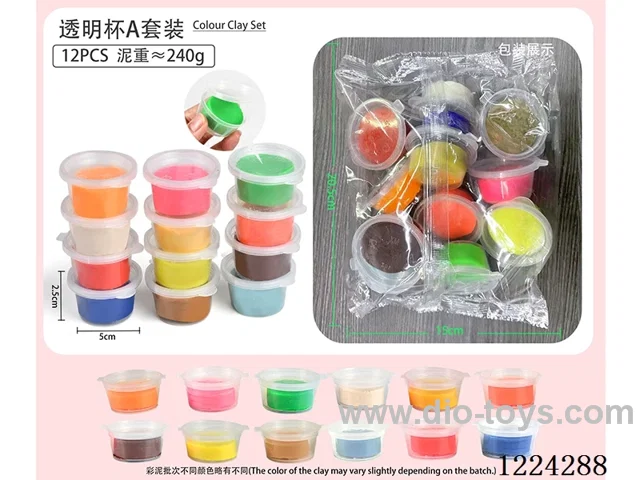 12Color A Color Clay Cup/12Color 20g≈240g 12Color B Color Clay Cup/12Color 20g≈240g 20g≈240g