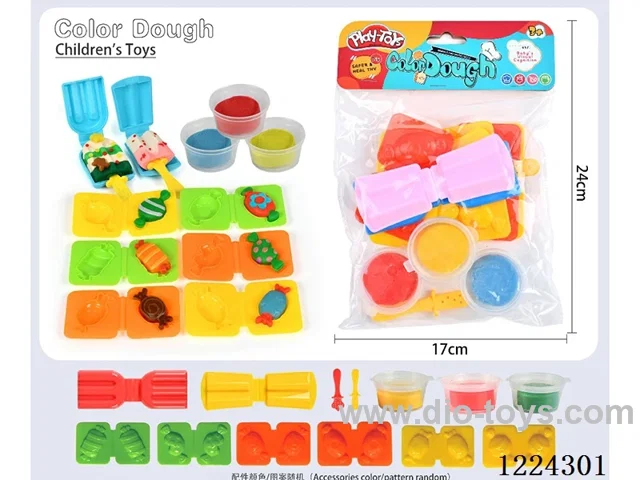 Dessert theme colorful clay