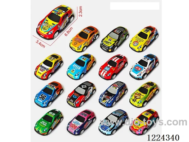 Pull Back Tin Cars