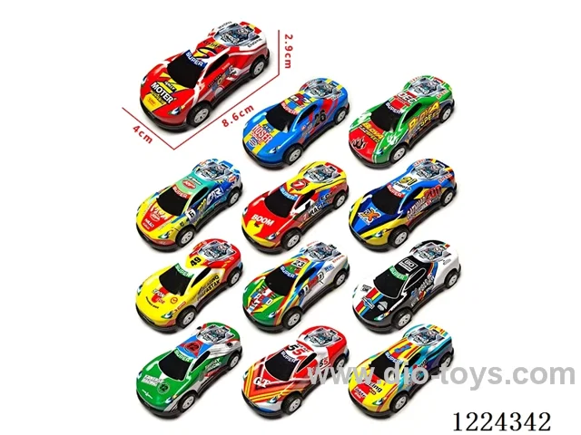 Pull Back Tin Cars