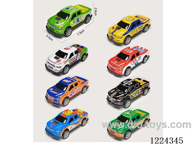 Pull Back Tin Cars