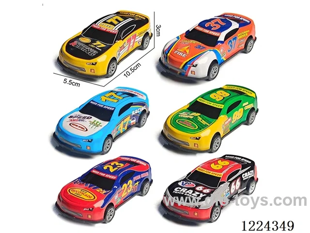 Pull Back Tin Cars