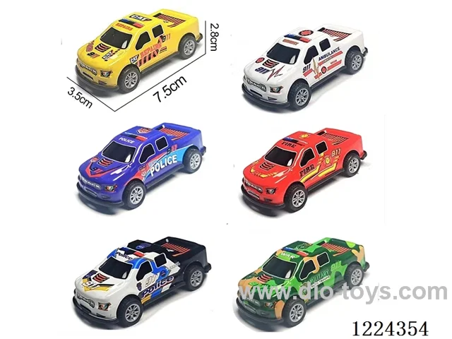 Pull Back Tin Cars
