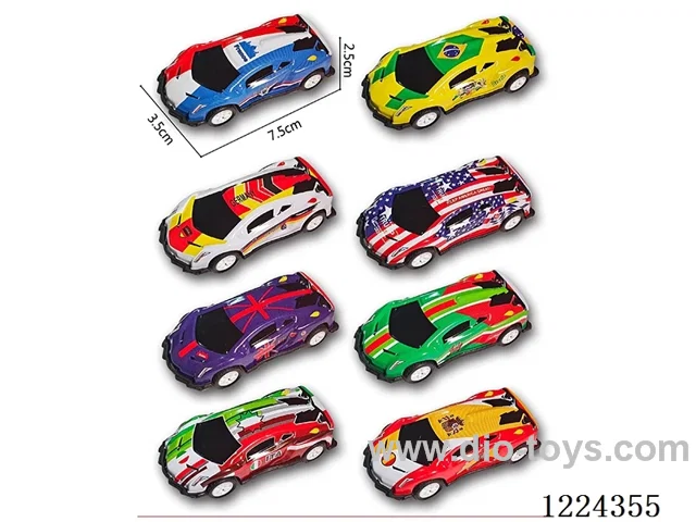 Pull Back Tin Cars