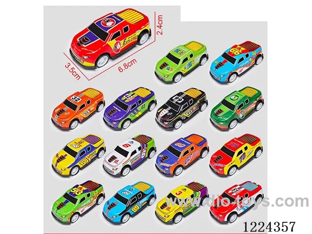 Pull Back Tin Cars 3PCS