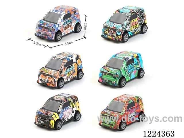 Pull Back Tin Cars