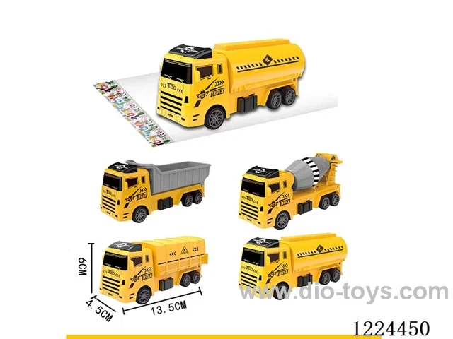 pull back engineering vehicle