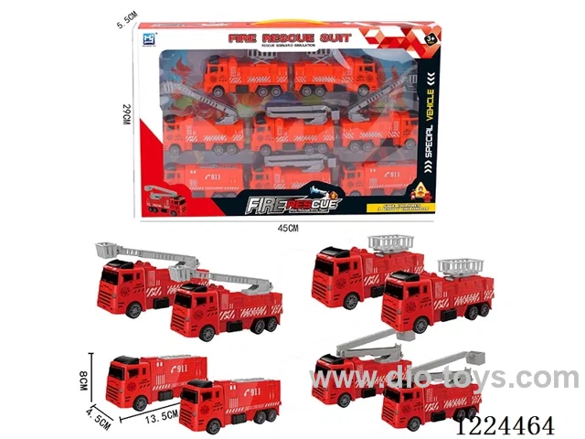 pull back fire truck