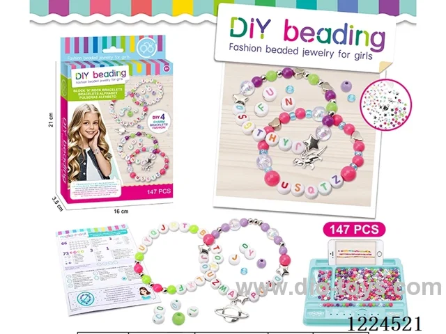 DIY Beads / Alphabet Bracelet