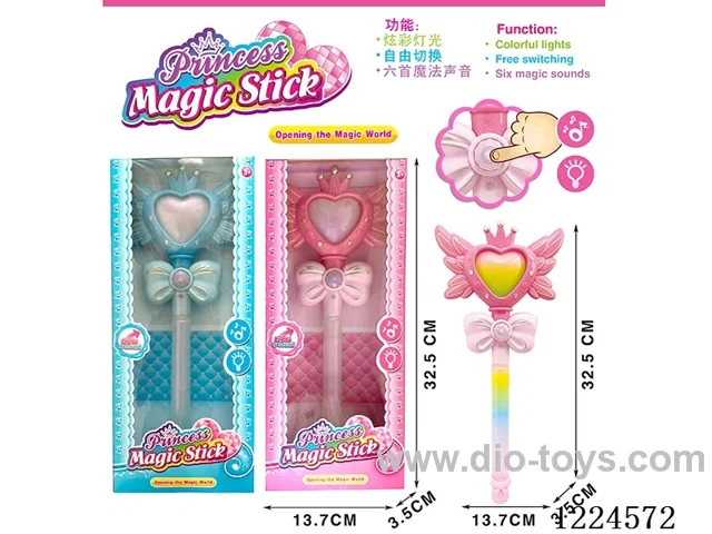 Magic stick with light/music included 3*AG13