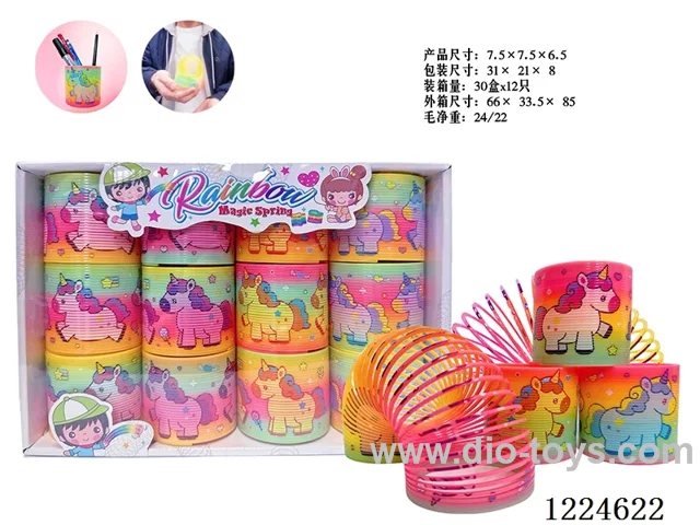 12PCS 7.5CM rainbow circle