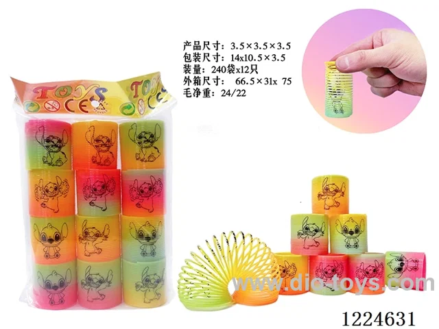 12PCS 3.5CM rainbow circle