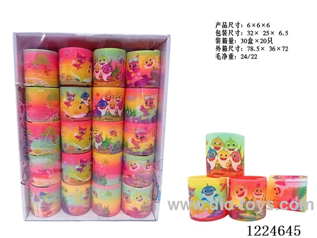 20PCS 6CM rainbow circle