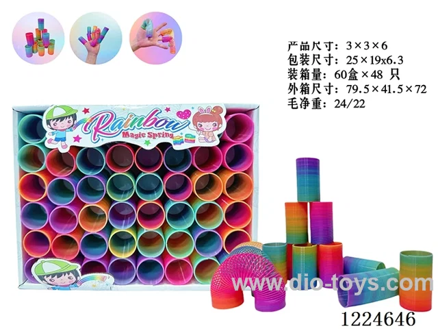 48PCS 3CM rainbow circle