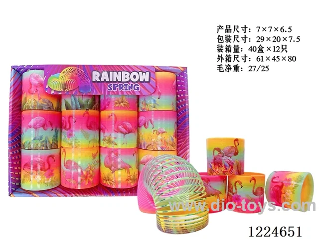 12PCS 7CM rainbow circle