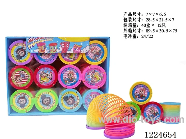 12PCS 7CM rainbow circle