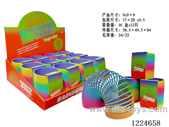 12PCS 9CM rainbow circle