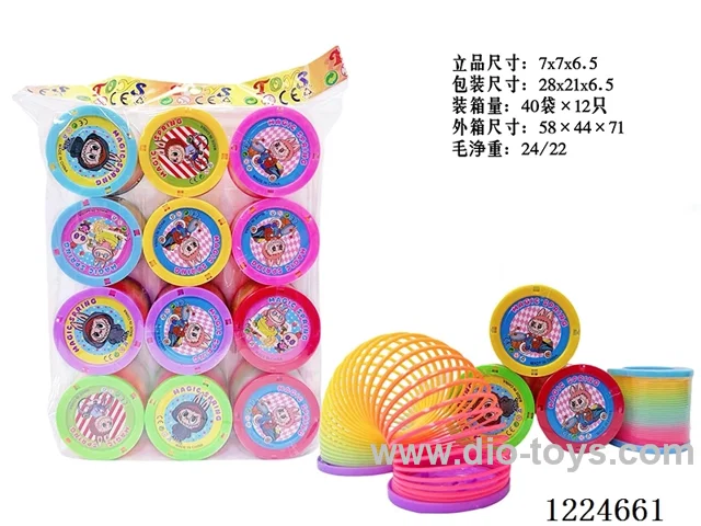 12PCS 7CM rainbow circle