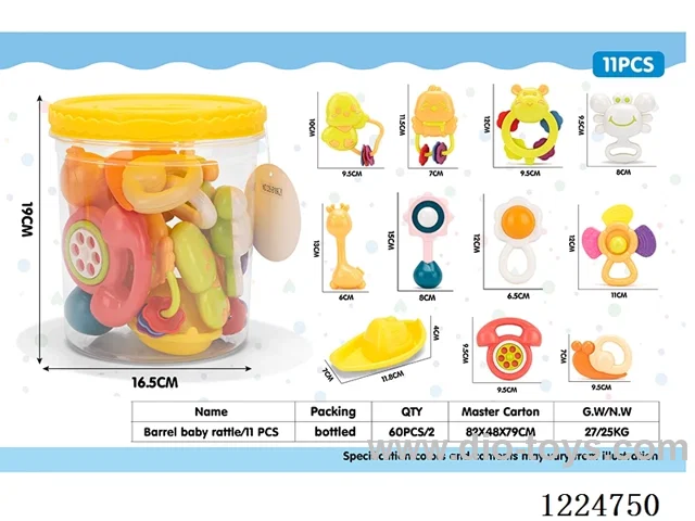 Baby Rattles 11 PCS