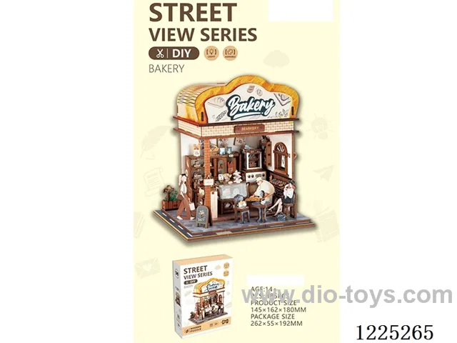 3D Wooden Jigsaw Puzzle Street Scene 185 PCS