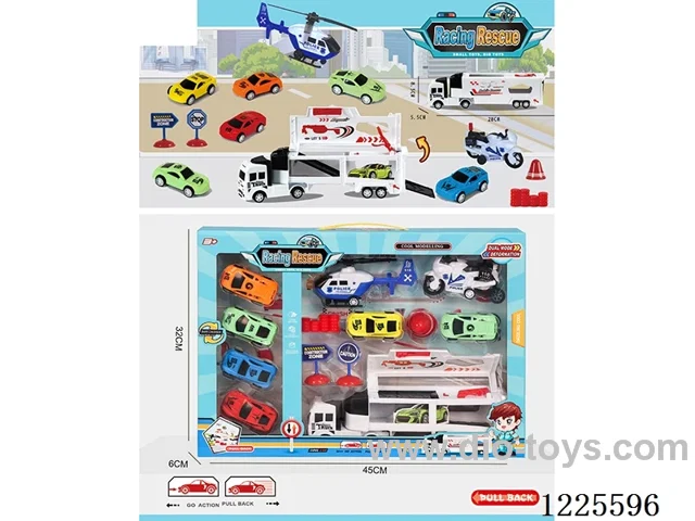 pull back car set