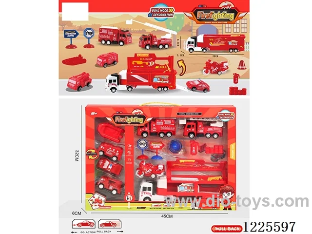 pull back car set