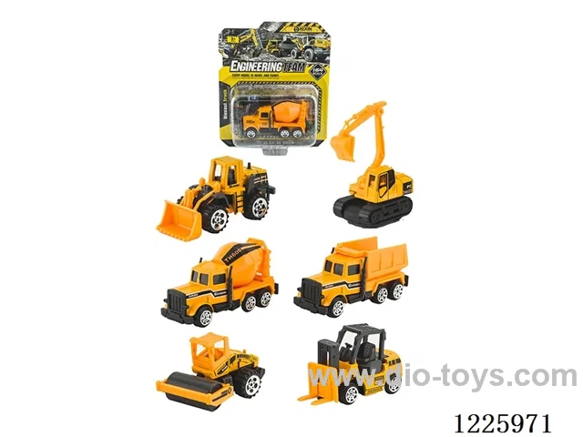 Alloy Freewheel Engineering Vehicle (6 mixed)