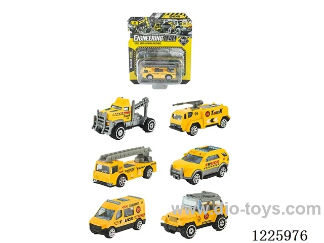 Alloy Freewheel Engineering Vehicle (6 mixed)