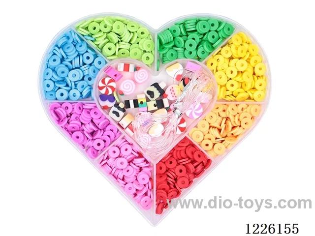 DIY Jewelry Set (Soft Pottery Sheet + Soft Pottery + Wire (9 compartments))