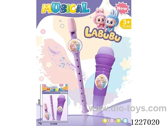 Flute + Microphone Instrument Set