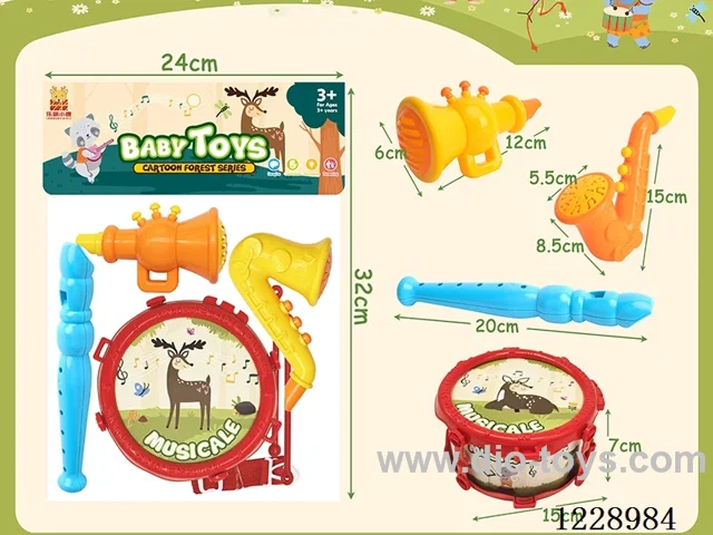 Musical Instrument Set 4PCS