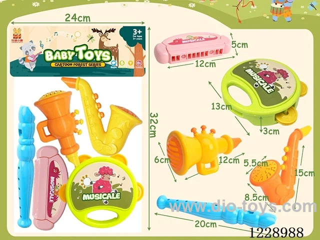 Musical Instrument Set 5PCS