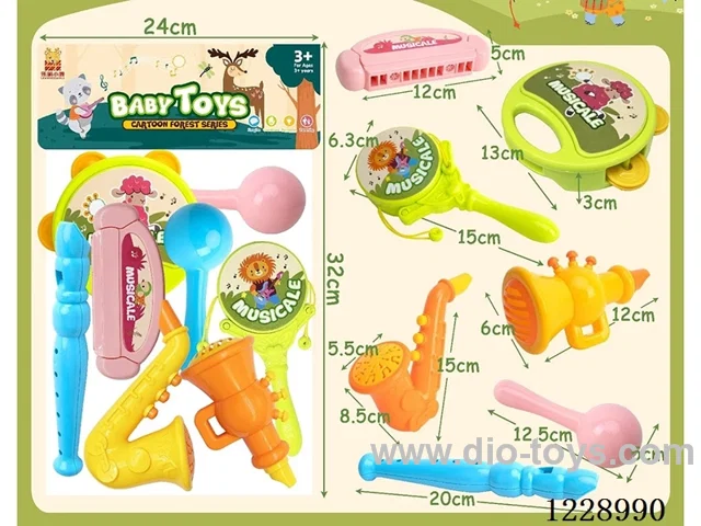 Musical Instrument Set 8PCS