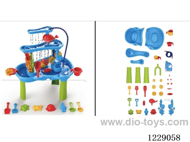 Beach Play Table+Water Pump