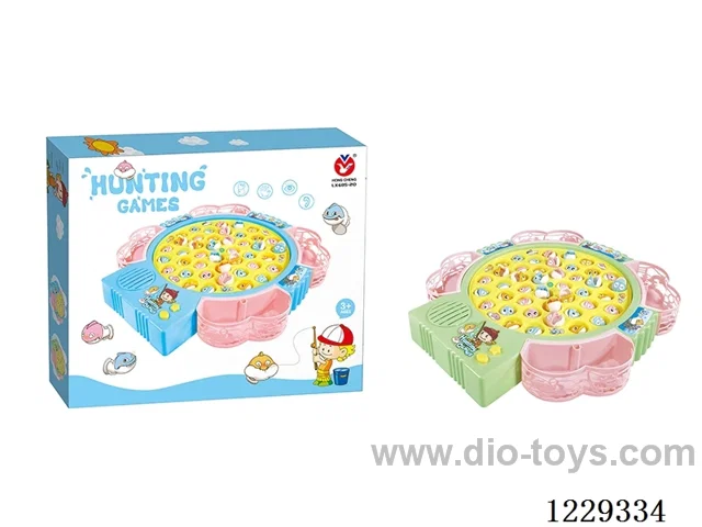 B/O fishing toys with music(42 fish)