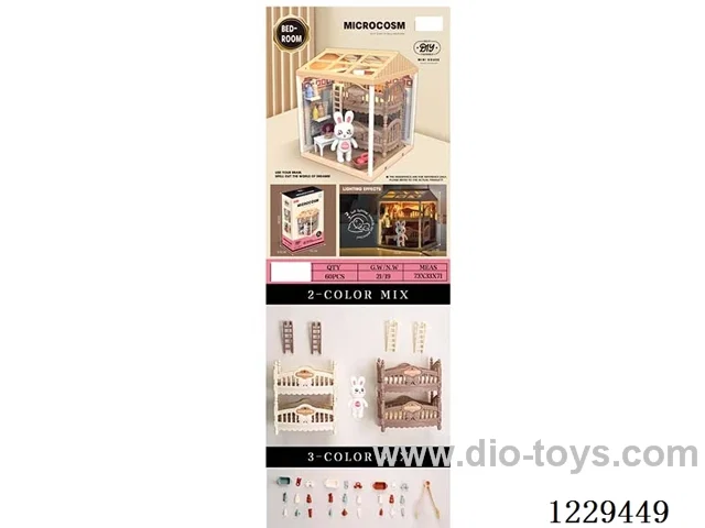 Bedroom set (included 3*AG13)