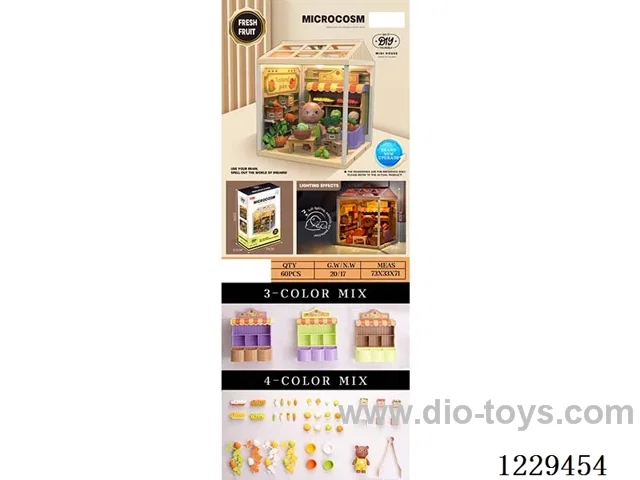 Fruit shop set (included 3*AG13)