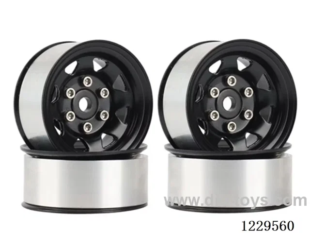 1.55 inch non-stick metal wheels