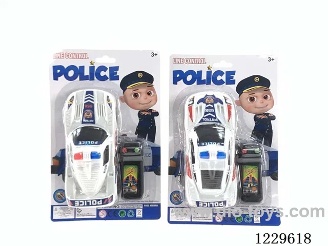 Wire-control police car