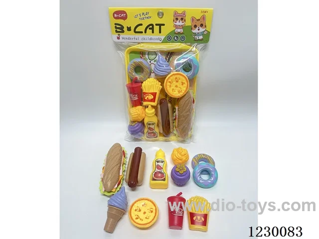Hamburger dessert set