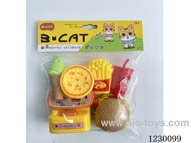 Cash Register Hamburger Set