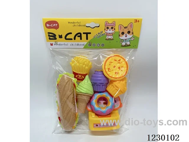Cash Register Hamburger Set