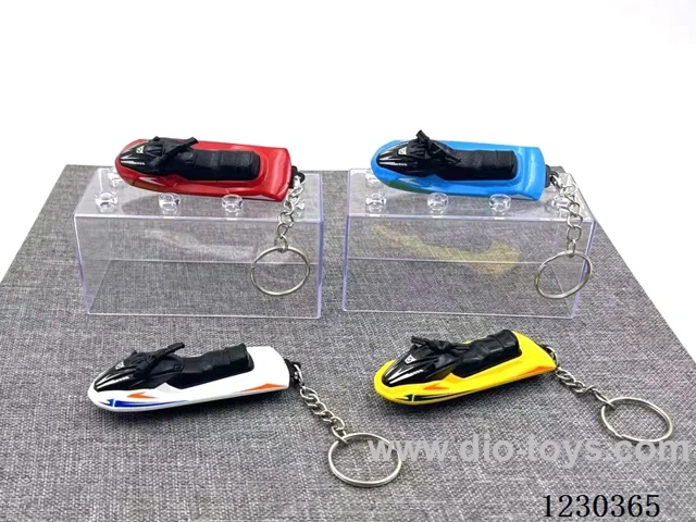 1:64 Ornament Alloy Motorcycle Key Chain