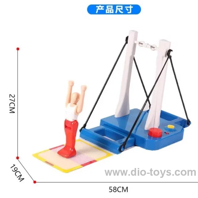 Gymnastics game console toy