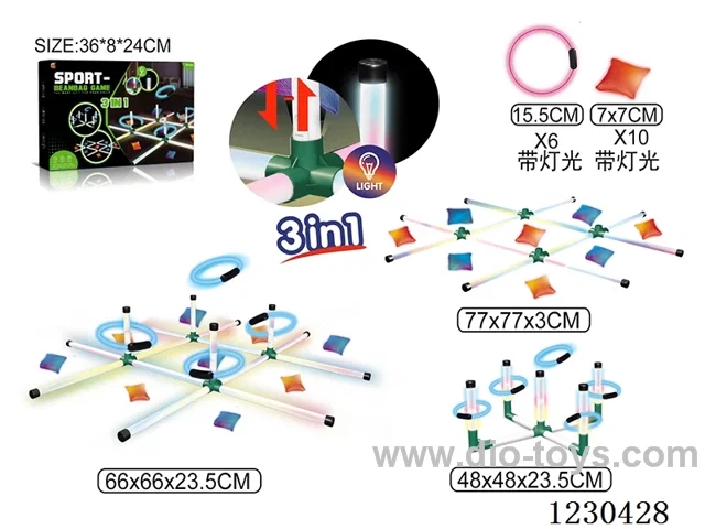 3-in-1 Light Ring Game Set