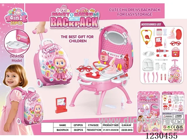 Labu 4-in-1 Handle Alloy Backpack - Girl's Medical Supplies